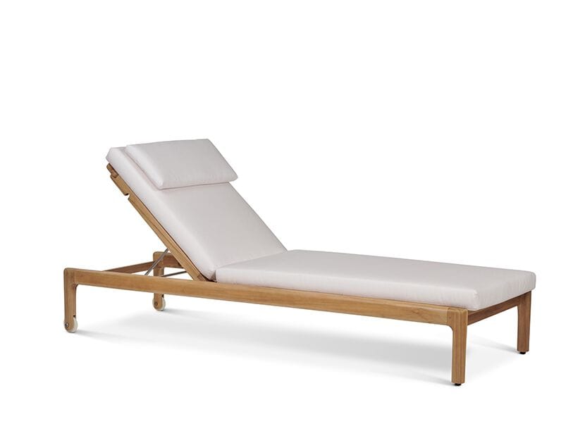 Садовая кровать с откидной спинкой из тикового дерева Walters Laurel ARCH-00038859 - Вид №1