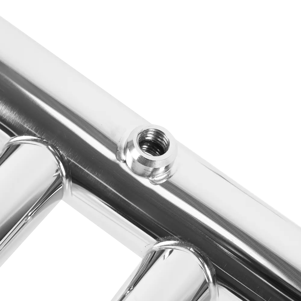 Полотенцесушитель водяной с полкой Сунержа ВПС 34 нержавеющая сталь 50x60 см STLM-2138657 - Вид №2