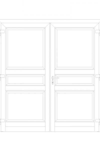 Алюминиевая входная дверь NURITH IMPERO ARCH-00007609 - Вид №6