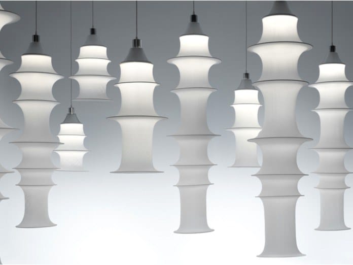 Алюминиевая подвесная лампа и эластичная сетка Danese Milano Фолкленд ARCH-00088351 - Вид №1