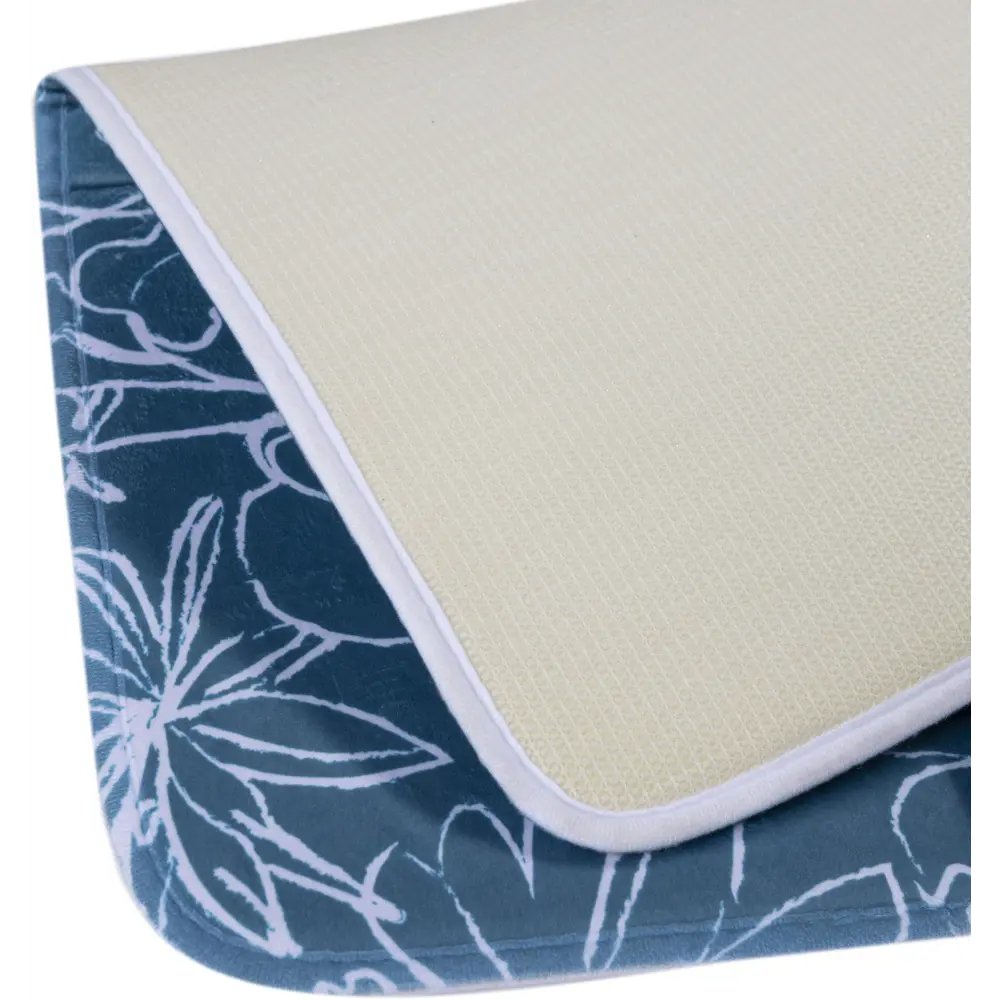 Коврик для туалета Вуаль ADB23126 45x45 см цвет синий 89421237 STLM-2183162 Santreyd - Вид №5