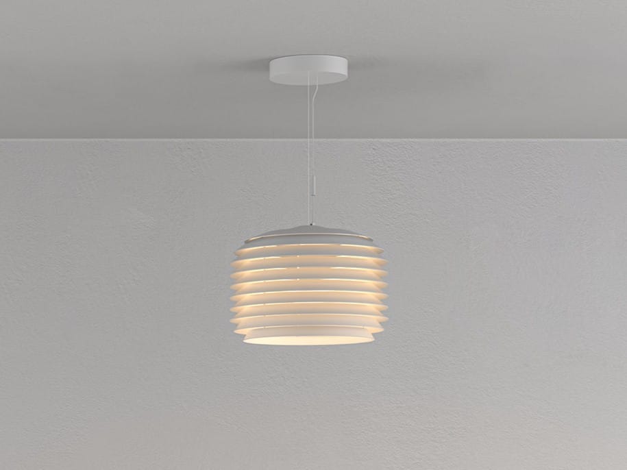 Алюминиевый открытый подвесной светильник Artemide нарезка ARCH-00073116 - Вид №1