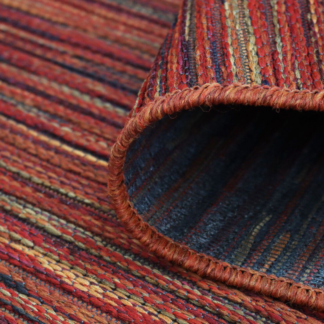 Полосатый напольный прямоугольный ковер Ademi Outdoor ARCH-00074506 - Вид №12