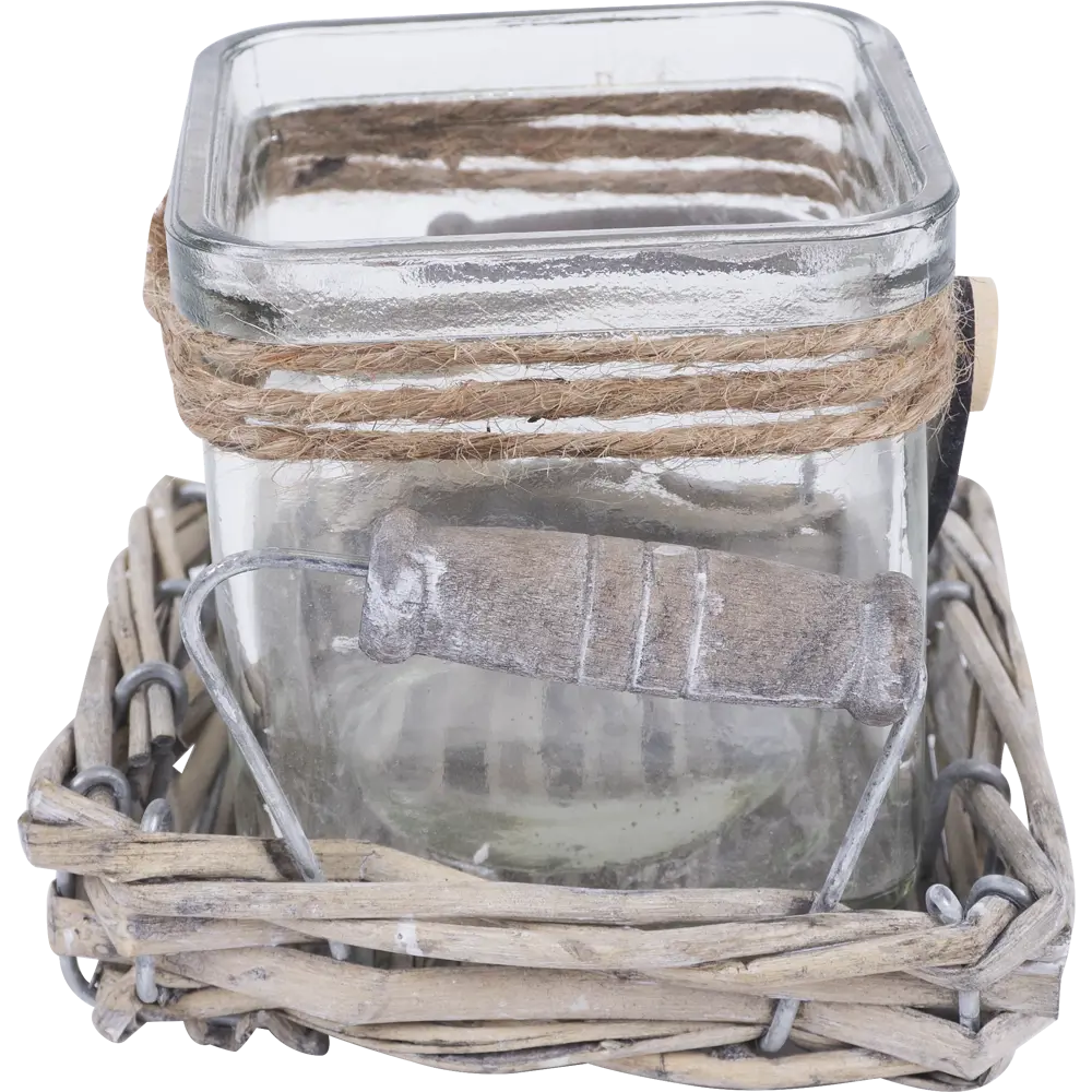 Украшение новогоднее «Корзинка с подсвечником», 14х10 см Santreyd STLM-2026538 - Вид №1