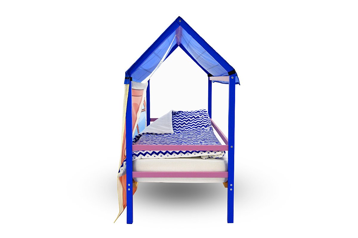 Накидка для кровати-домика Svogen игровая "Седьмое небо" БЕЛЬМАРКО  00-3873197 Синий;бежевый Santreyd  - Вид №3