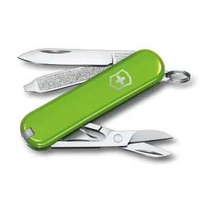 Нож-брелок Victorinox Classic SD Colors 0.6223.43G пластиковый корпус 58 мм