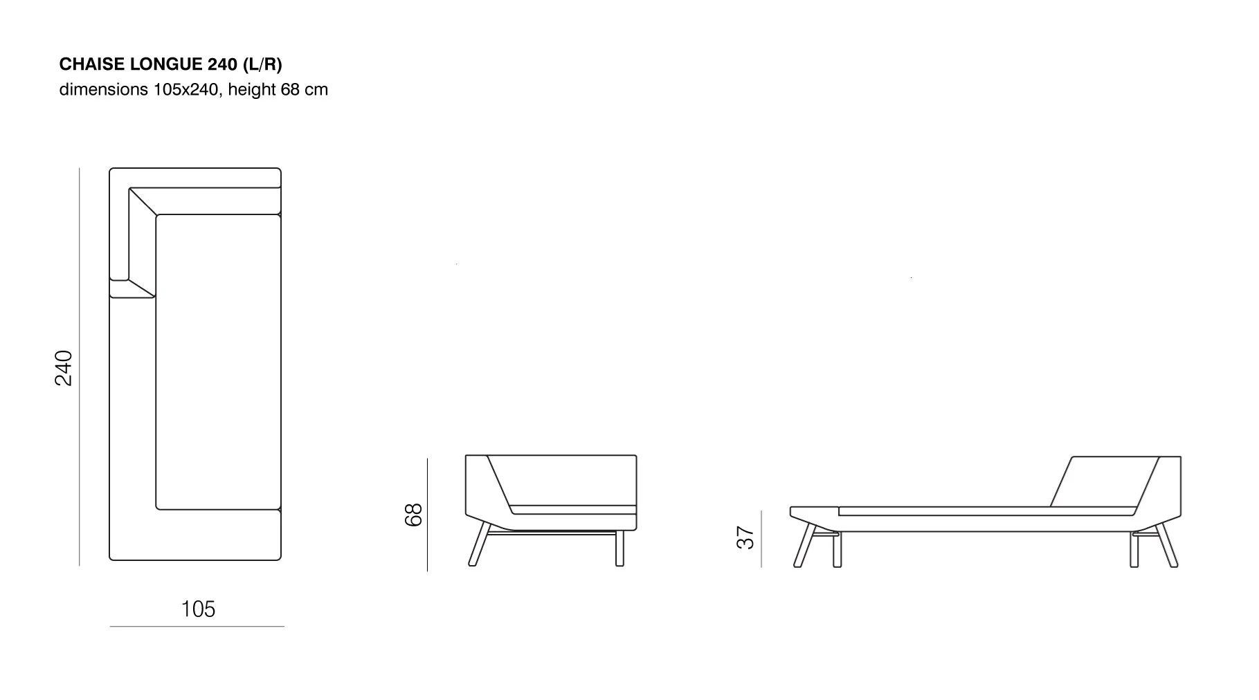 Модульный диван с полуостровом prostoria комбинат ARCH-00141576 - Вид №9