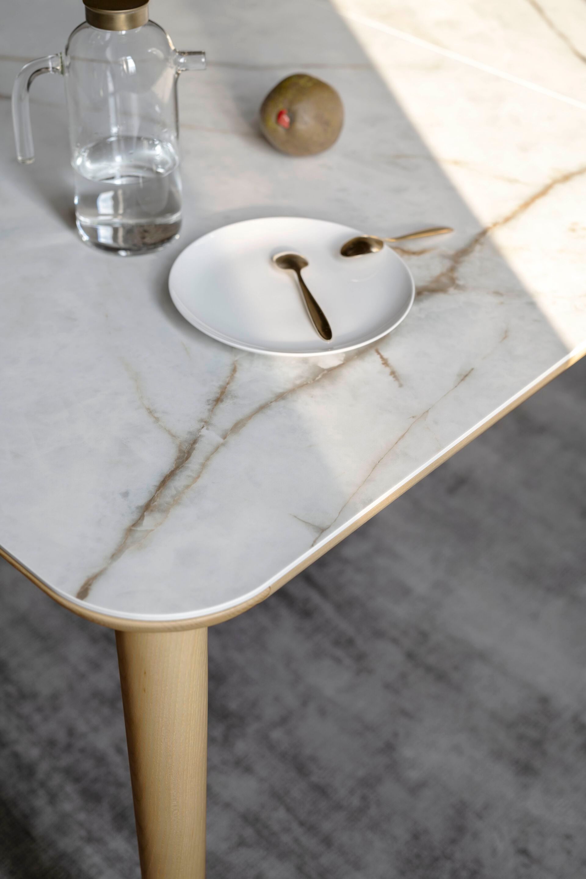 Деревянный прямоугольный стол с керамической столешницей Alf DaFrè ADAMO ARCH-00074634 - Вид №3