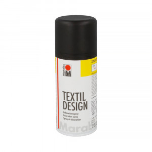 _Textil Design краска аэрозольная для ткани 150 мл 171706073/17240006073 073 черный Marabu