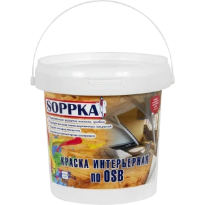 Краска интерьерная Soppka OSB, 1 л