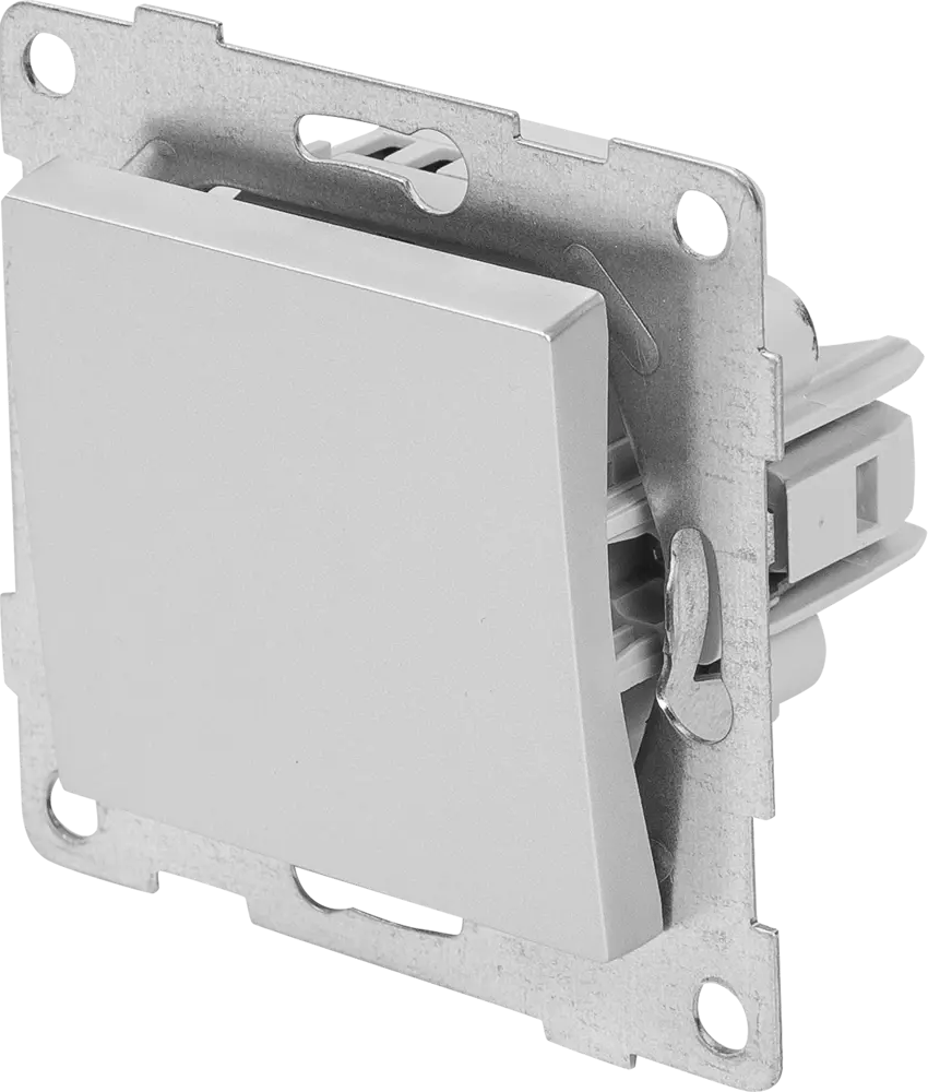 Выключатель GUSI Electric серебристый для скрытого монтажа 83864224