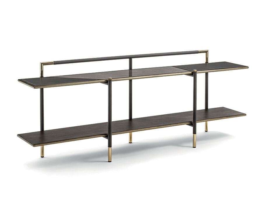 Металлическая и деревянная консоль Vittoria Frigerio Вестник ARCH-00067034