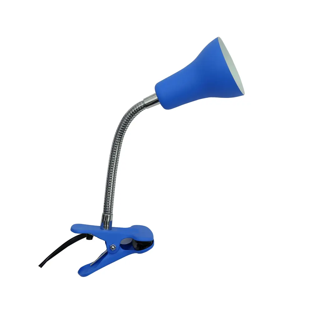 Рабочая лампа настольная Inspire Salta на клипсе, цвет голубой STLM-2186047 - Вид №1