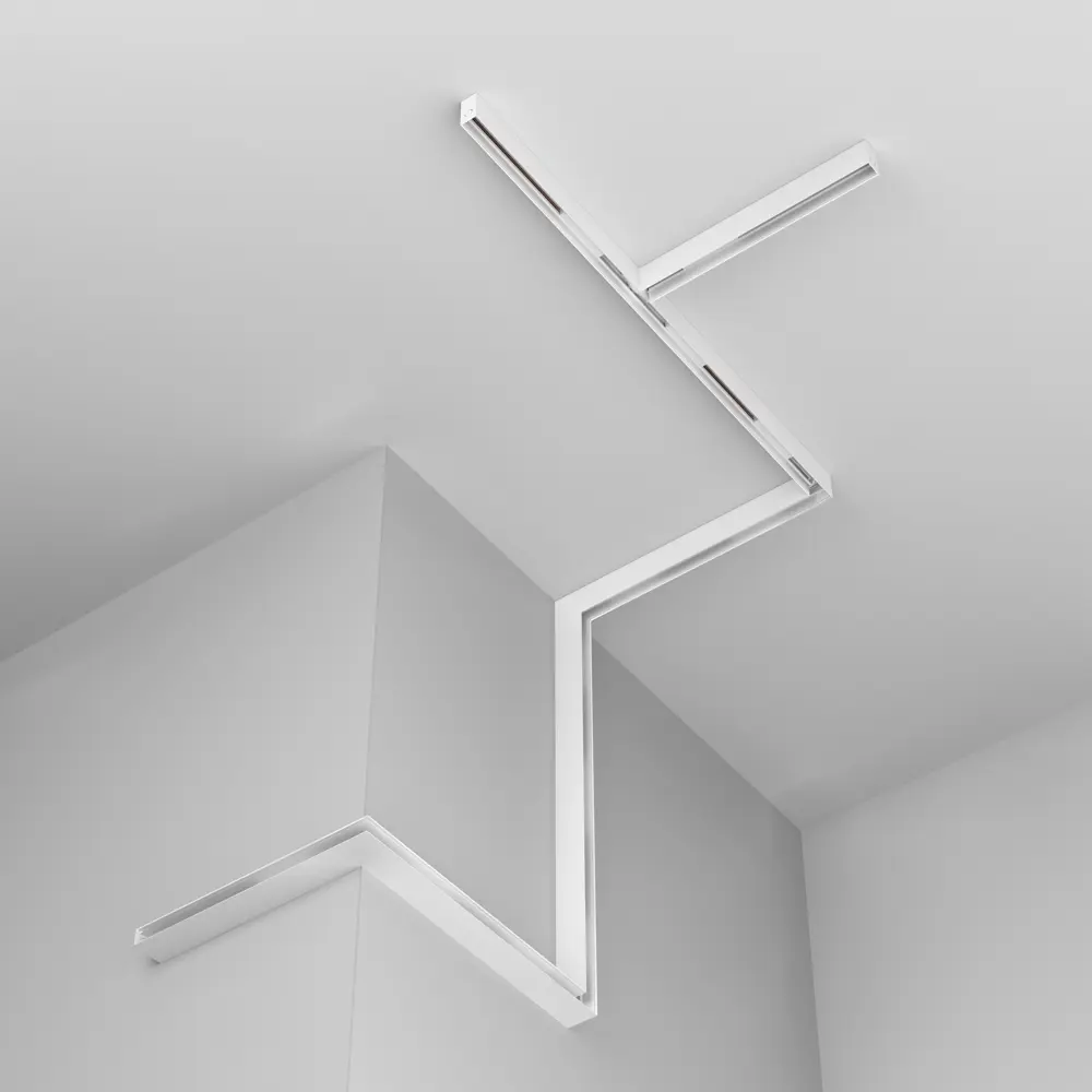 Шинопровод накладной магнитный Voltega Twist VGL034-413W 3 м цвет белый STLM-2194719 - Вид №1