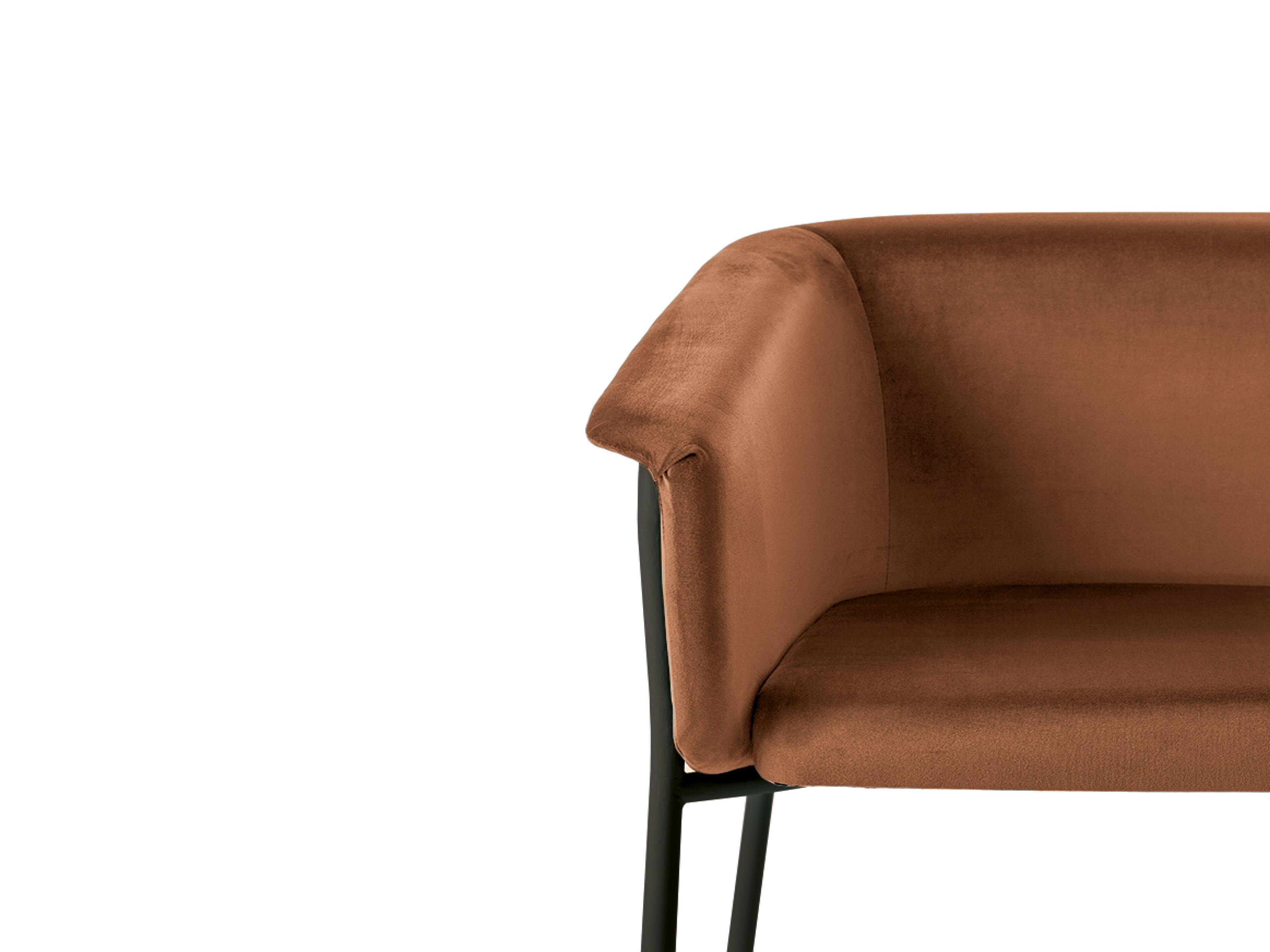 Тканевый стул с подлокотниками Innova Imbottiti KAT ARCH-00059634 - Вид №2