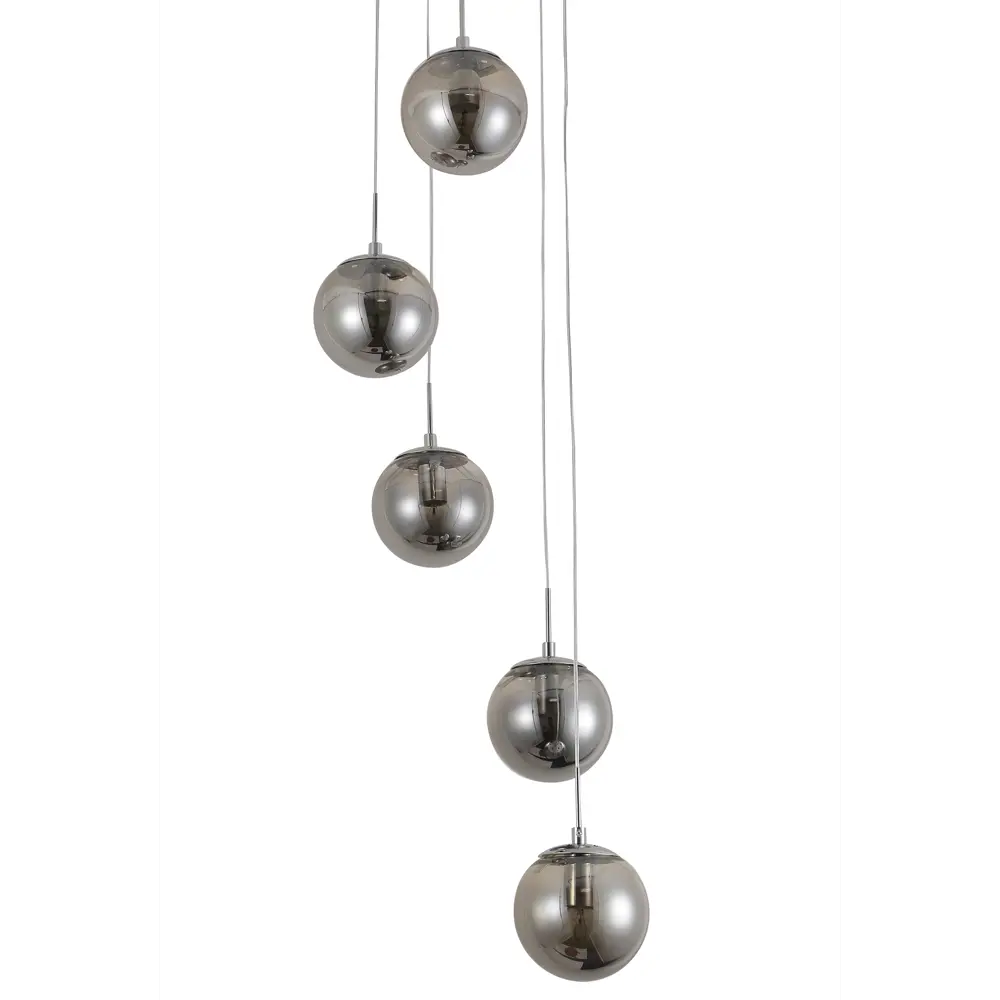 Люстра SCHAFFNER Donne - 5-рожковая подвесная для низких потолков 87460771 STLM-0073913 - Вид №3