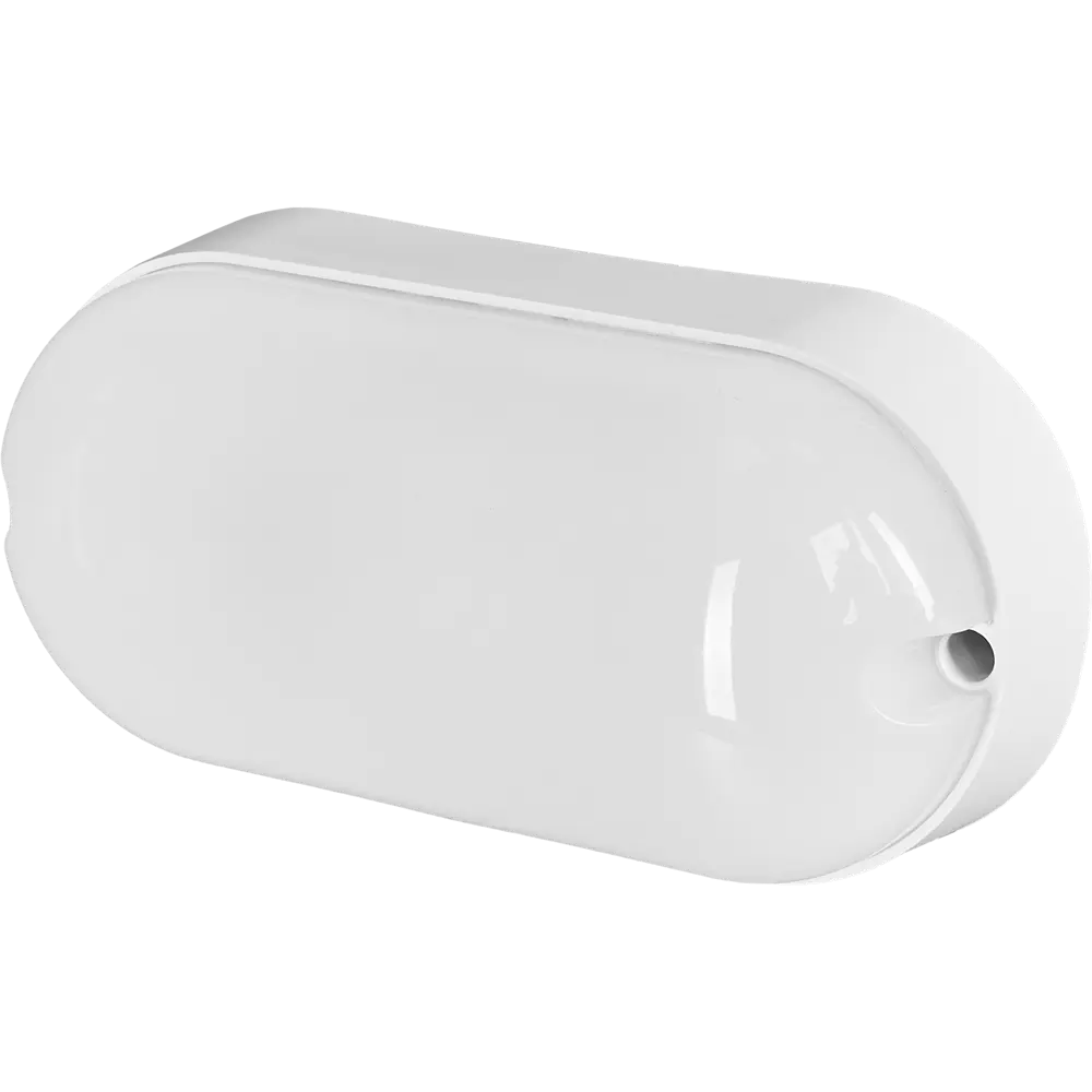 Светильник ЖКХ светодиодный 8 Вт IP65, накладной, овал, цвет белый Volpe STLM-2090857 - Вид №1