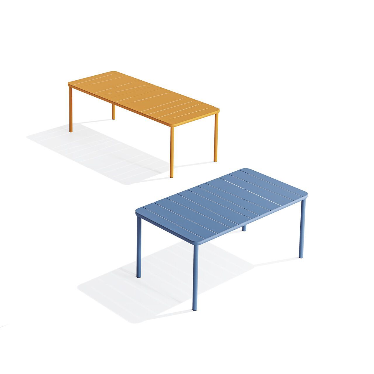 Прямоугольный стальной стол с порошковым покрытием BABEL D Bangi ARCH-00068336 - Вид №3