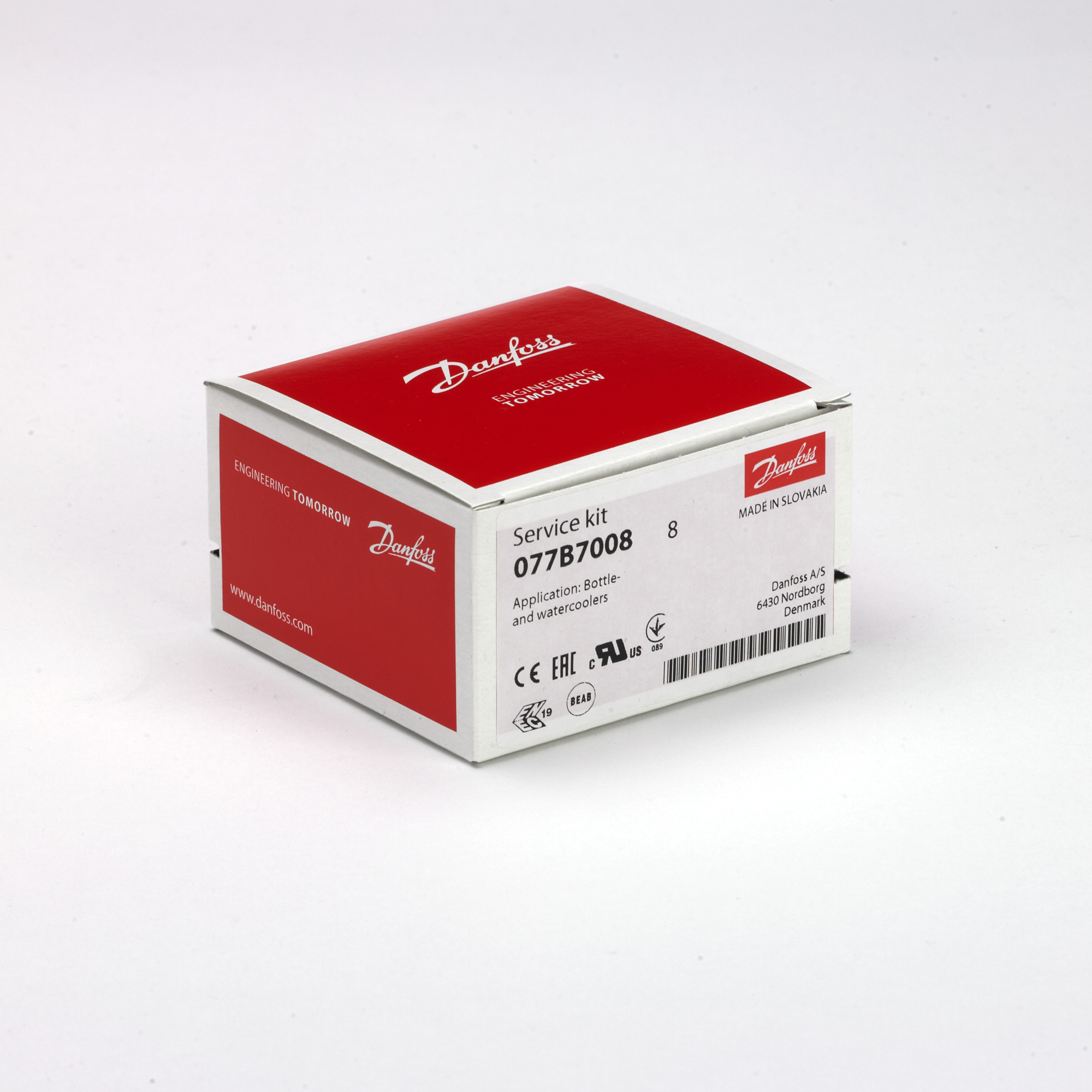 Danfoss Сервисные термостаты бытового и торгового применения 077B SERVICE THERMOSTAT NO. 1 077B7001  - Вид №9