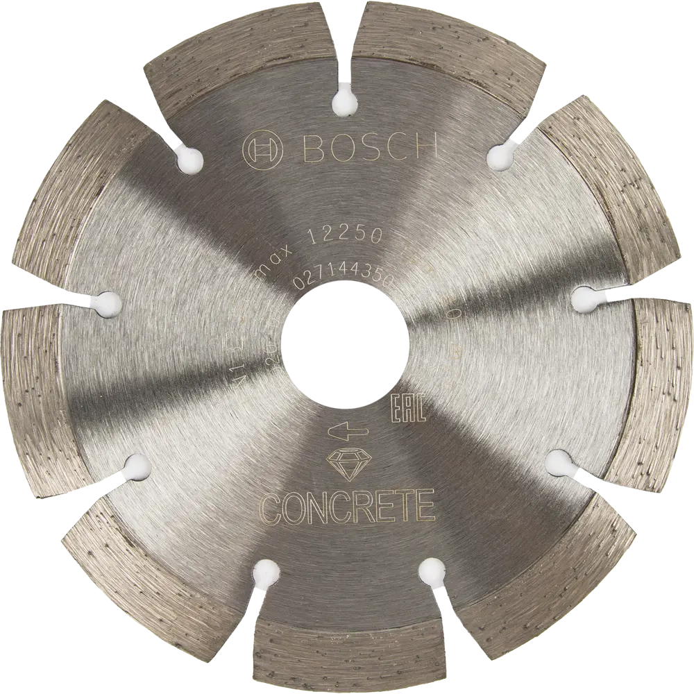 Диск алмазный по бетону Bosch Standard for Concret 2608602197 сегментный 125x22.2x2 мм BOSCH PROFESSIONAL STLM-2062869 - Вид №1