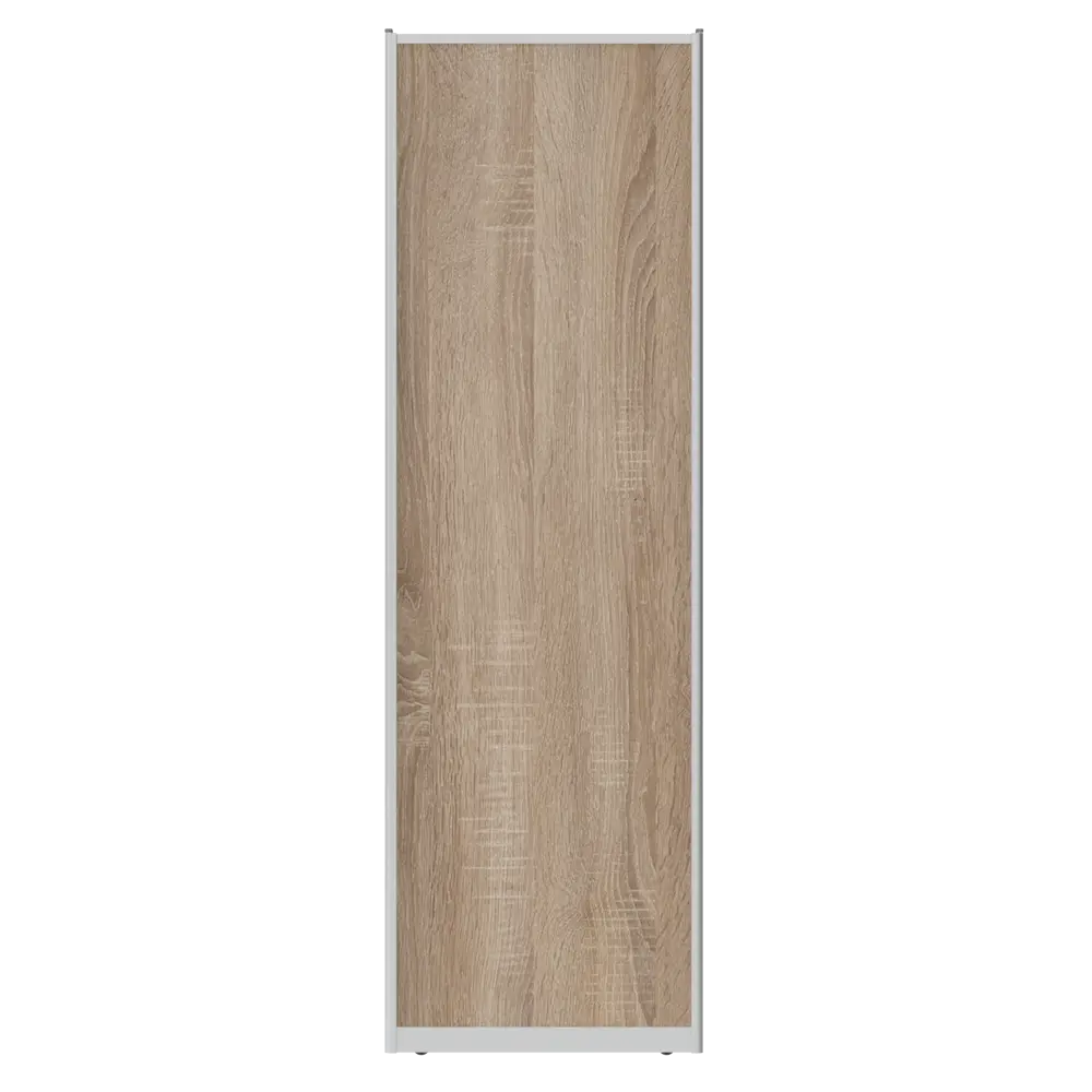Дверь-купе KONSENSA 225.5x70.4 см МДФ цвет дуб сонома профиль матовое серебро STLM-2023944 - Вид №1