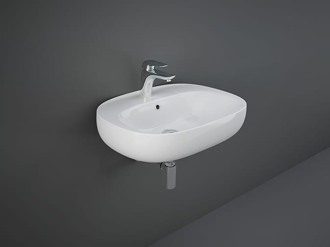 Керамическая овальная подвесная раковина RAK Ceramics RAK-Illusion ARCH-00126794 - Вид №1