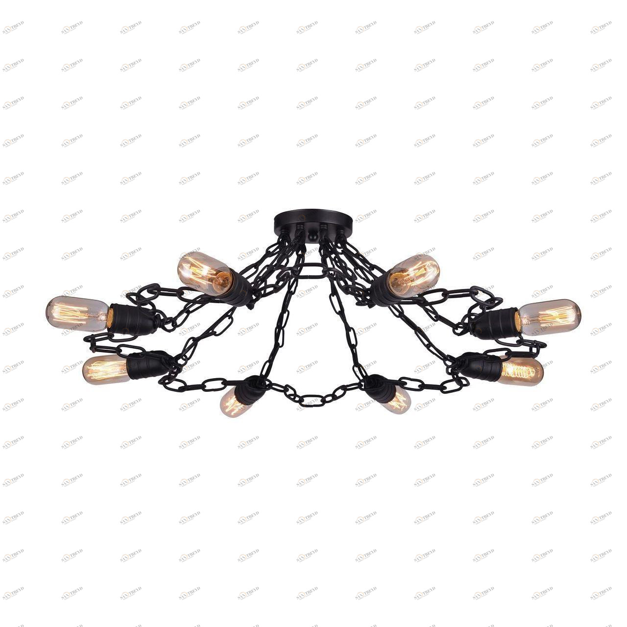 Потолочная люстра Arte Lamp A9344PL-8BK ARTE LAMP ДИЗАЙНЕРСКИЕ 184506 Черный 