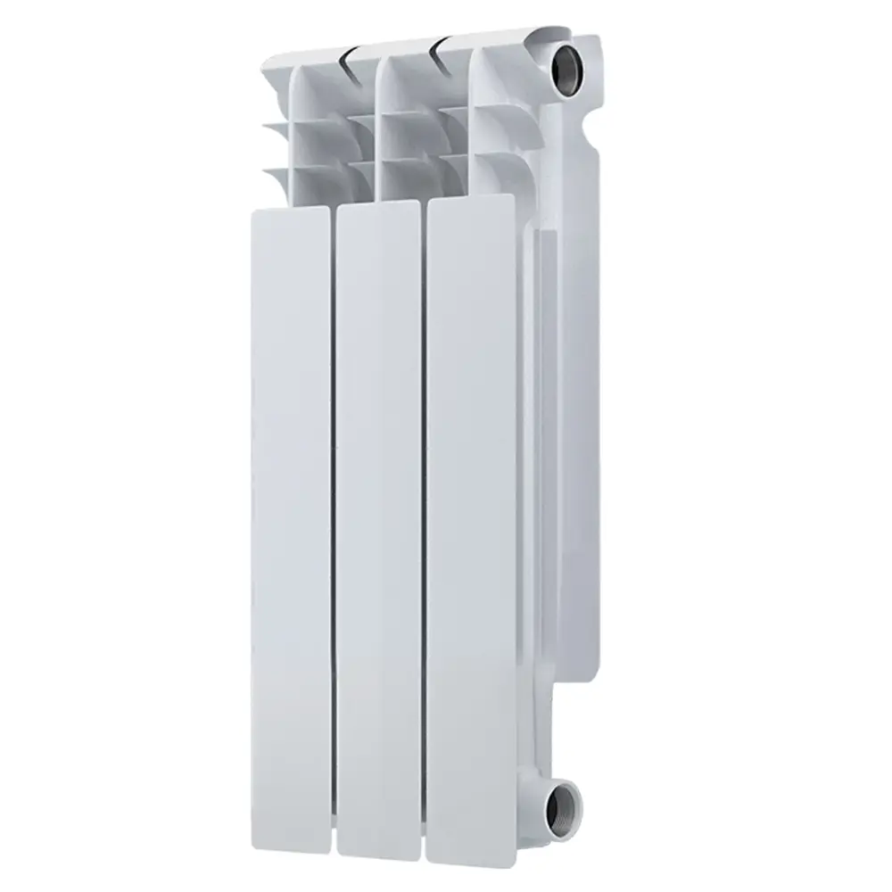 Радиатор секционный Oasis Bimetal 500/96 3 секции боковое подключение биметалл белый STLM-2079442 - Вид №2