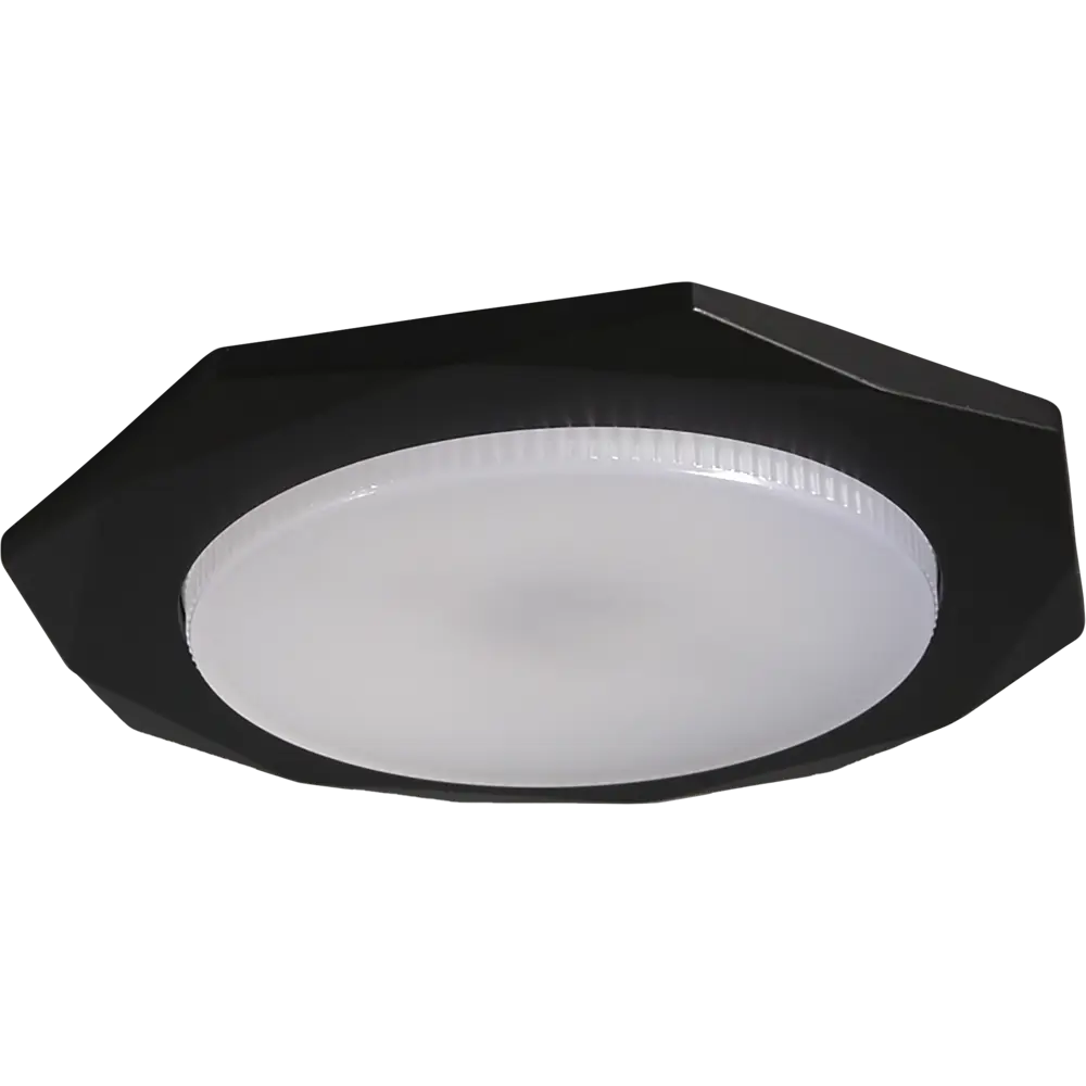 Светильник точечный встраиваемый G180 BK 90 мм, 2.5 м², цвет чёрный Ambrella light STLM-2139797