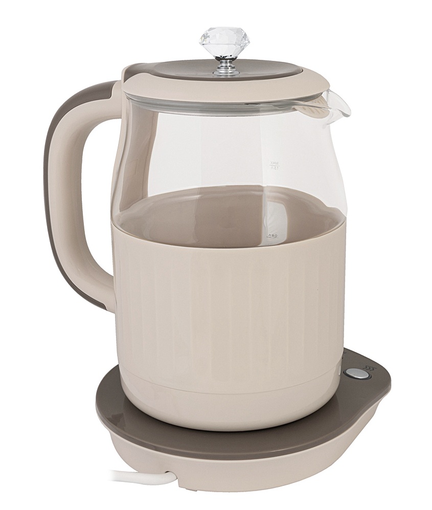 5365518 Электрочайник Endever Skyline KR-365G бежевый STDN-0126598 - Вид №2
