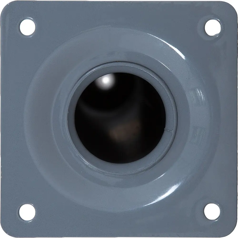 EDSON Круглая мебельная ножка 40 см стальная с серым покрытием 82754089 STLM-0035478 - Вид №4