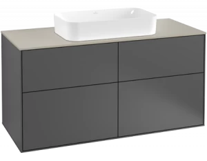 Villeroy&Boch Тумба под раковину Прямоугольная версия F26300GK Finion Anthracite Matt Lacquer