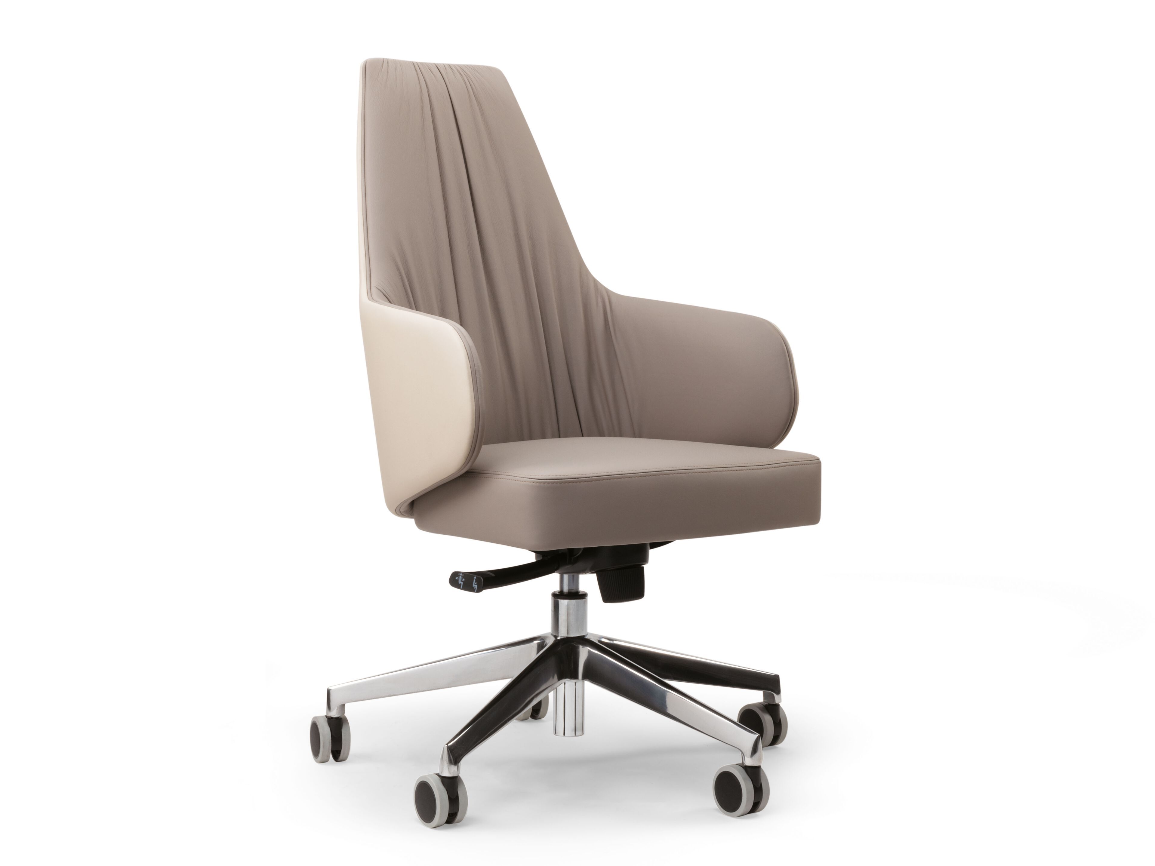 Тканевый поворотный стул с колесами с подлокотниками Riccardo Rivoli MIA 210 OFFICE ARCH-00044361 - Вид №2