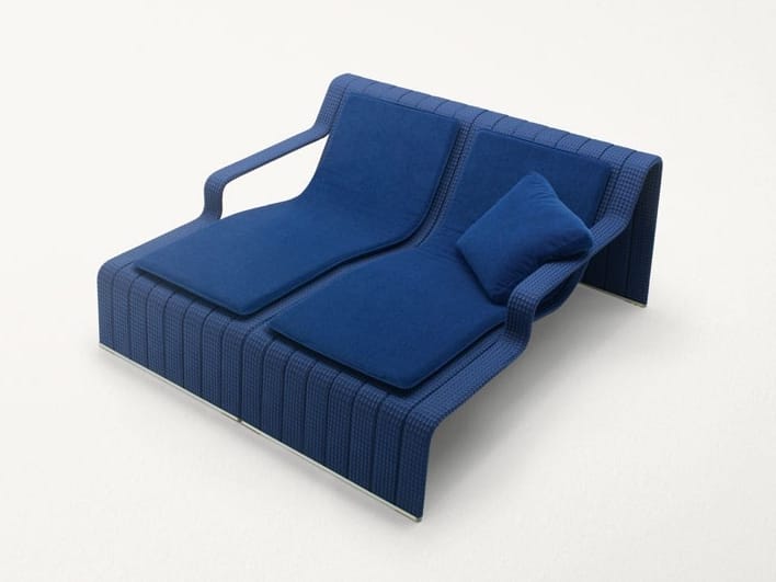 Ткань мягкая Садовая спальная кровать Paola Lenti ARCH-00016327 - Вид №1