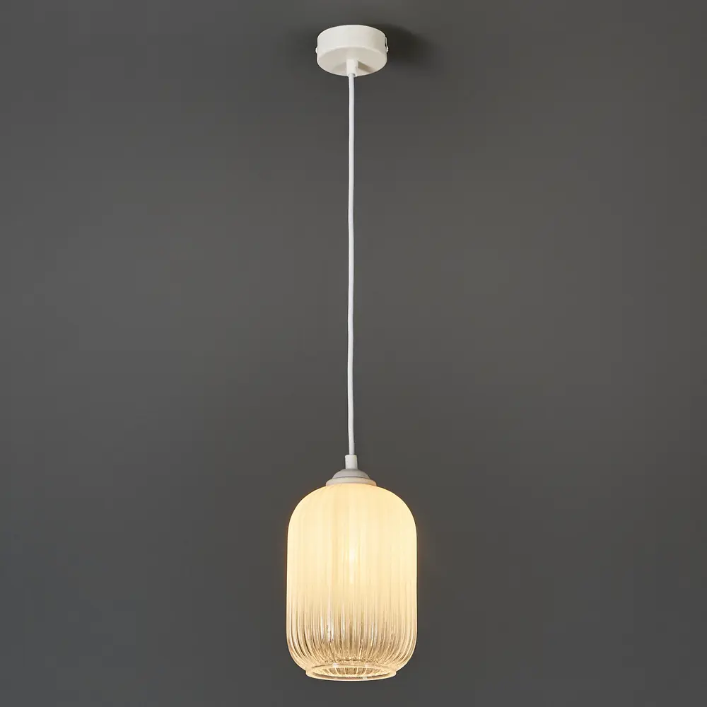 Светильник подвесной Arwen 1 лампа 2 м² цвет белый Arte Lamp STLM-2004116