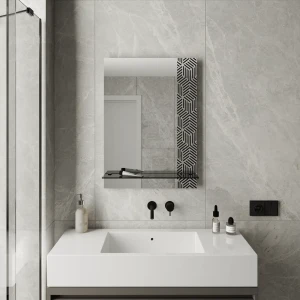 Зеркало Range с полкой 50x70 см