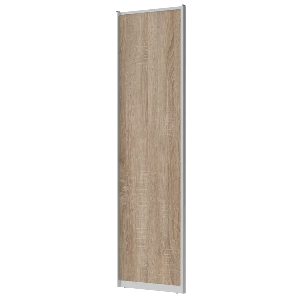 Дверь-купе KONSENSA 225.5x70.4 см МДФ цвет дуб сонома профиль матовое серебро STLM-2023944 - Вид №2