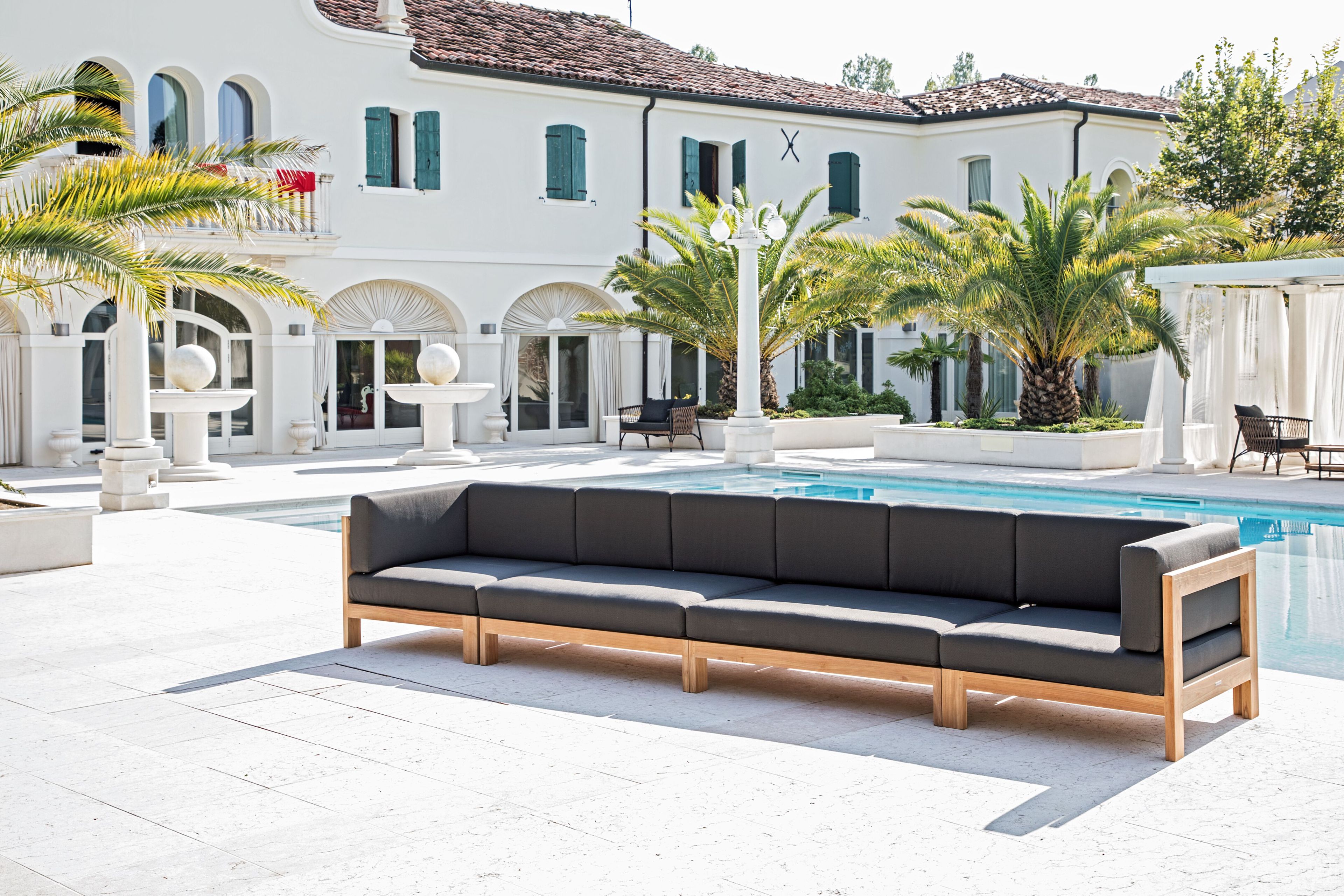 2-местный тканевый садовый диван cbdesign Ocean ARCH-00015274 - Вид №7