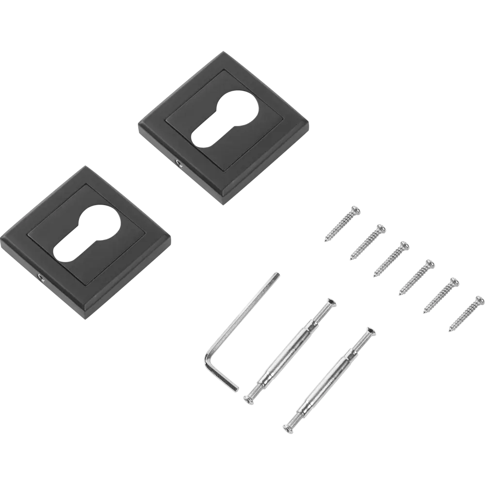 Накладка на цилиндр Z 2 ET BP цвет чёрный 2 шт PALLADIUM STLM-2163119 - Вид №1