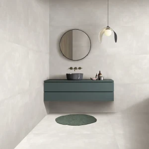 89383785 Глазурованный керамогранит Arcadia Ceramica Cement Bianco 60x120 см 1.44 м² матовый цвет светлый серо-бежевый STLM-1434546