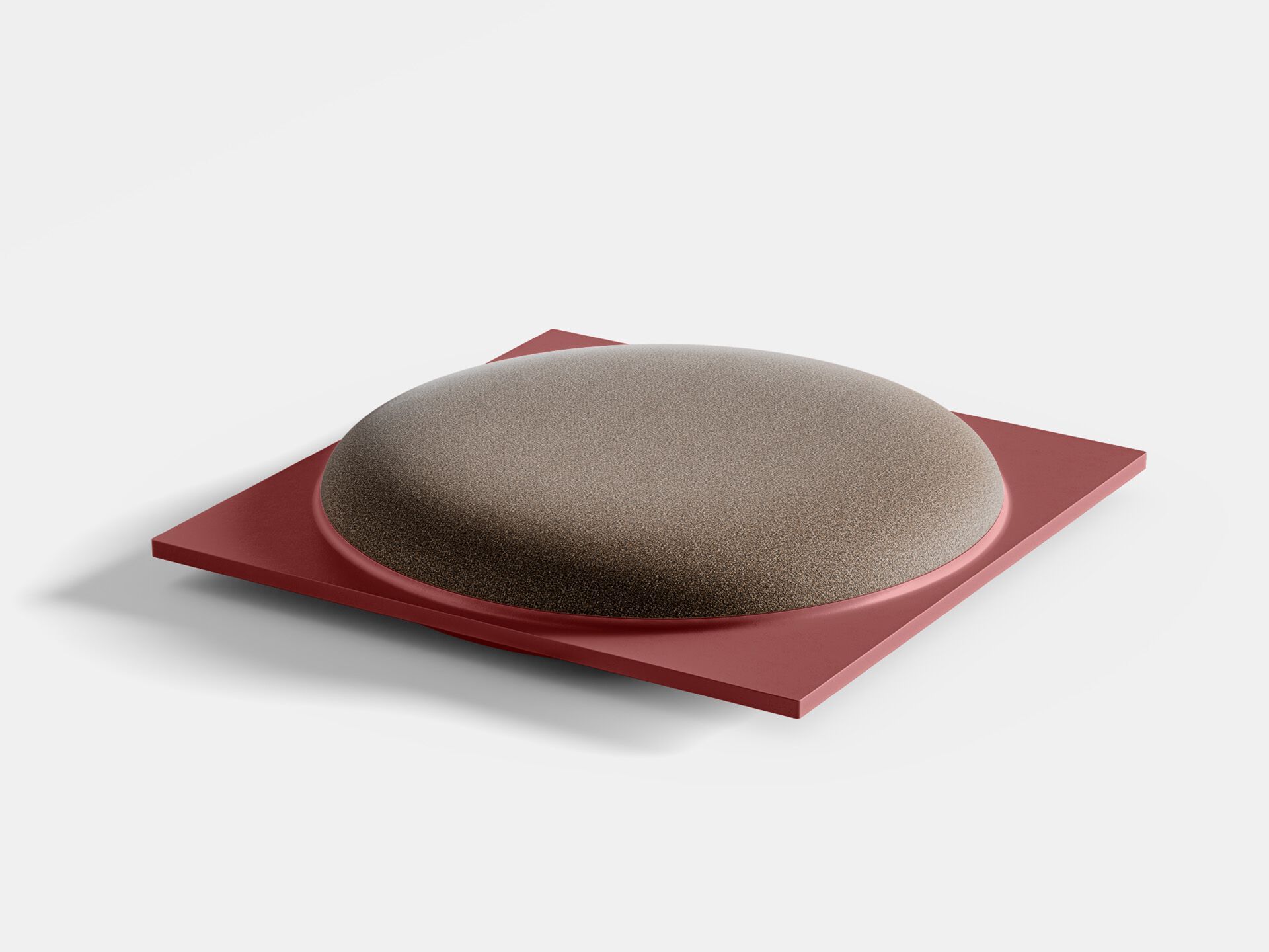 Бетонный квадратный пуф PULKRA купол ARCH-00009913 - Вид №15