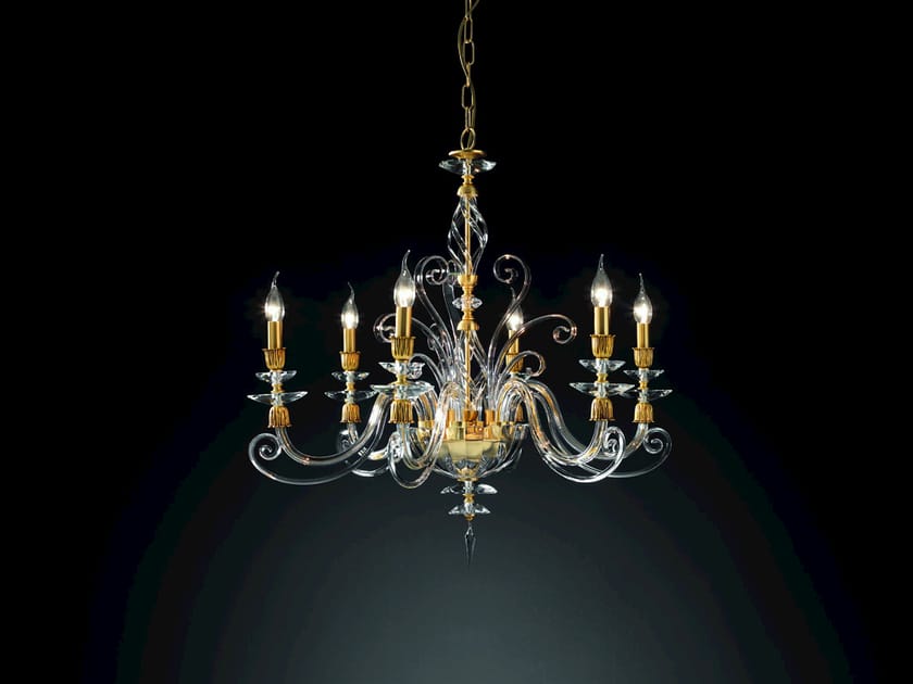 Люстра с кристаллами Swarovski® Euroluce Lampadari Сатин Аликанте ARCH-00010172