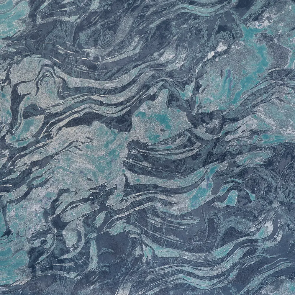 ELYSIUM Тиамат - флизелиновые обои синего цвета с абстрактным рисунком 89402913 STLM-1575456 - Вид №1