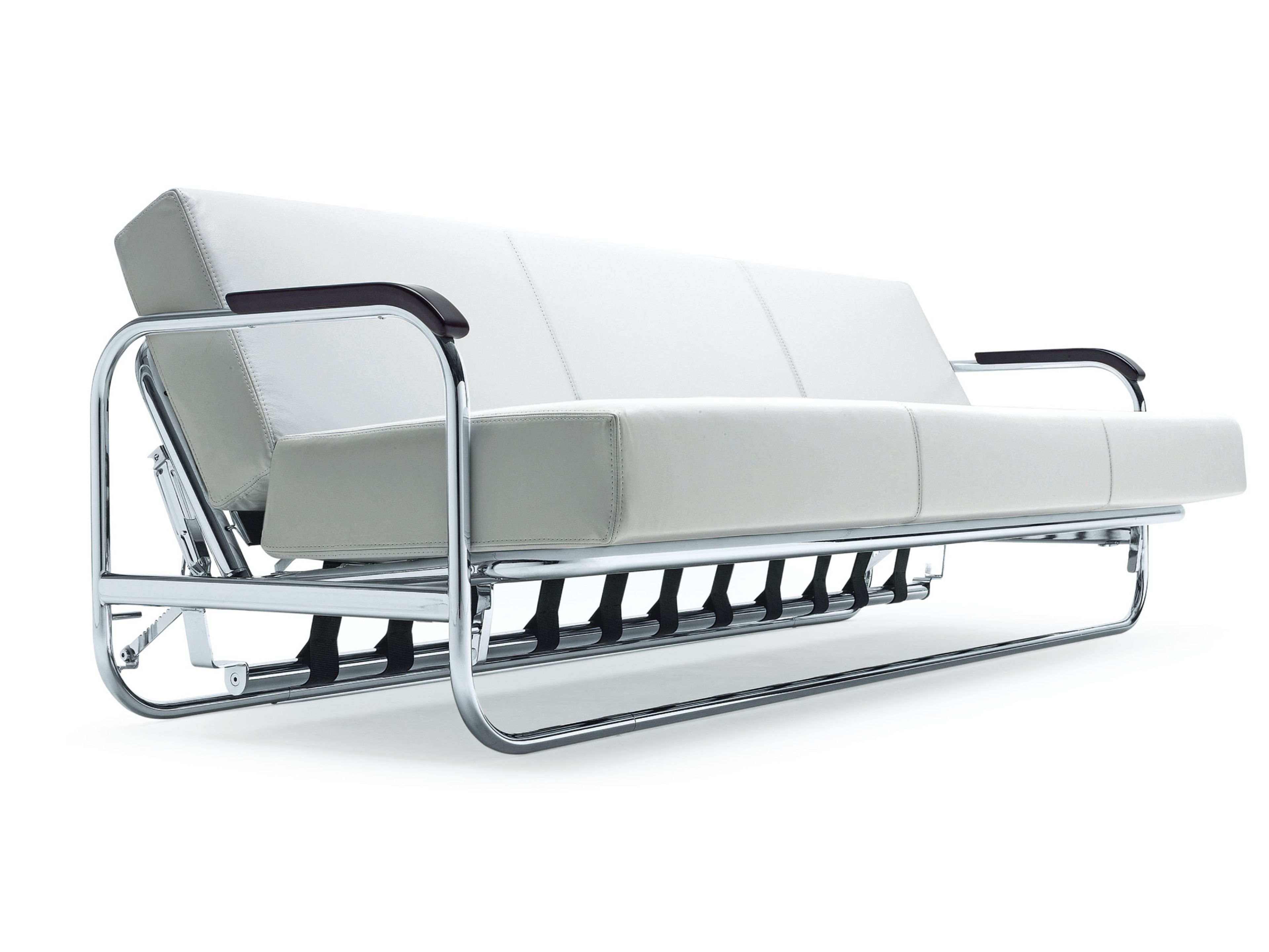 Кожаный диван-кровать с одной книгой MisuraEmme AA1 ARCH-00025819