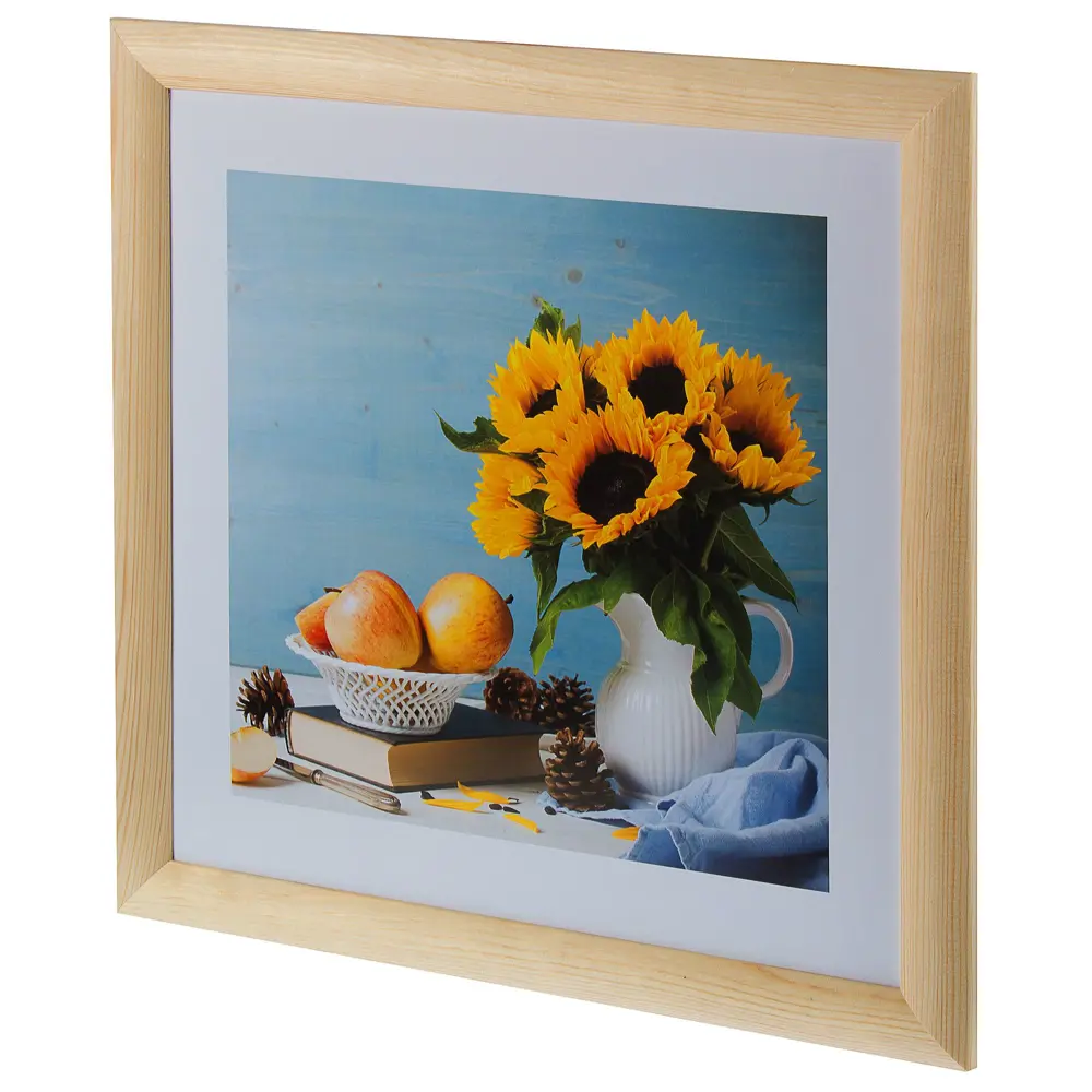 Постер в раме 40х40 см «Подсолнухи» Santreyd STLM-2124470 - Вид №1