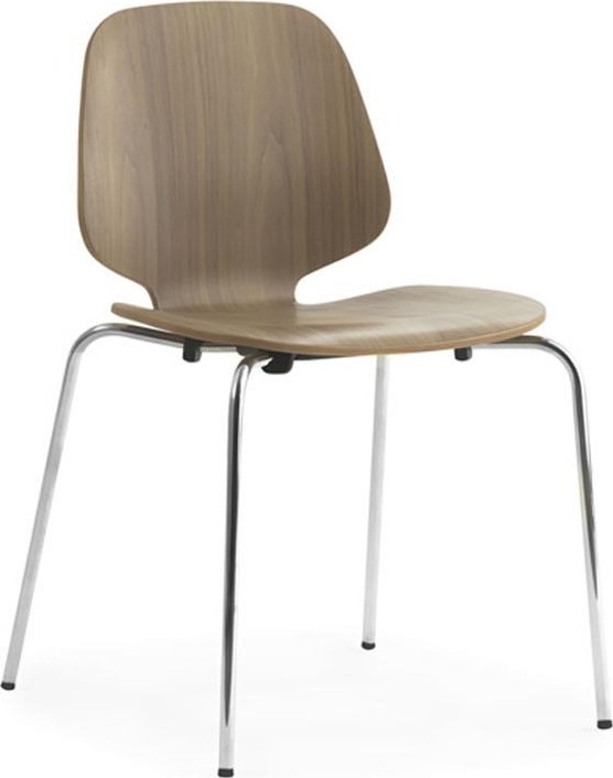 601127 My Chair Chrome & Walnut Normann Copenhagen 