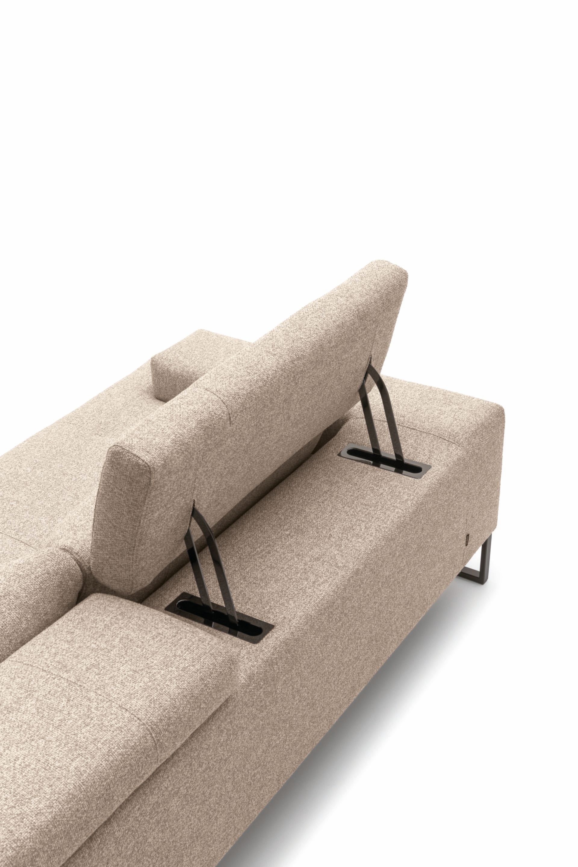 Тканевый диван с подголовником NICOLINE MOOREA ARCH-00091424 - Вид №2