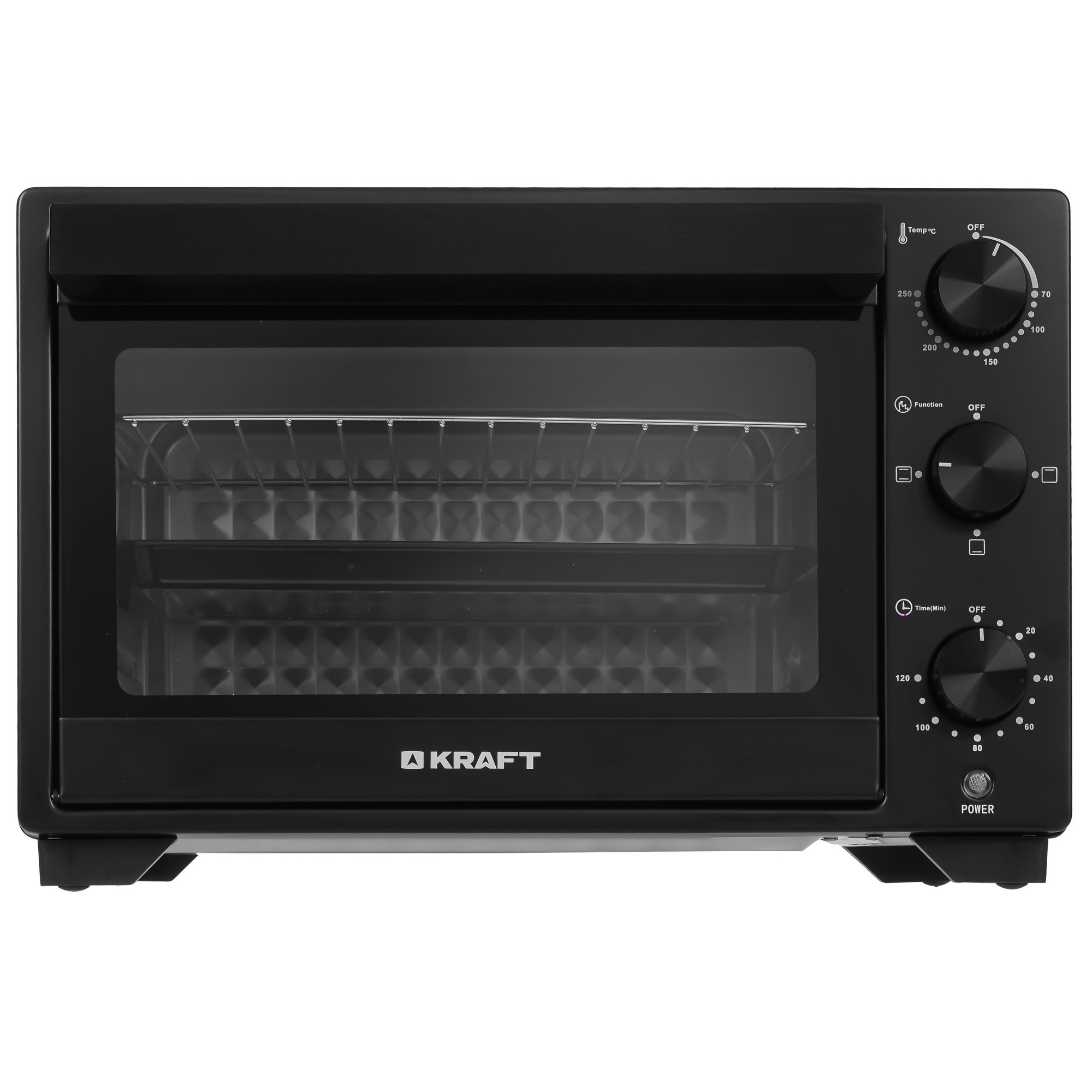 9080961 Мини-печь Kraft KFC-MO 250 HBL черный STDN-0100821