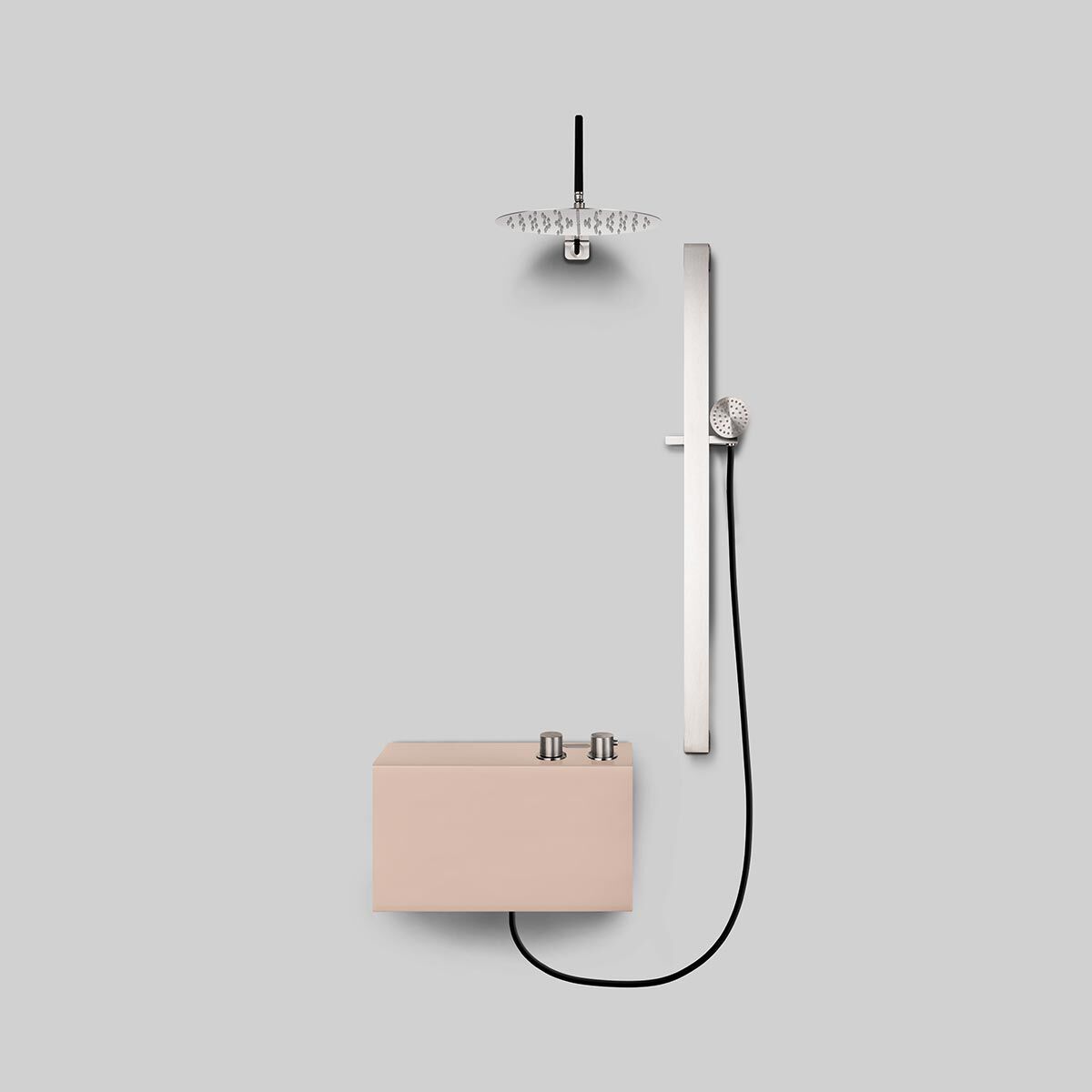 Стержень из нержавеющей стали с ручным душем Cropelli Alyssia ARCH-00123690 - Вид №2