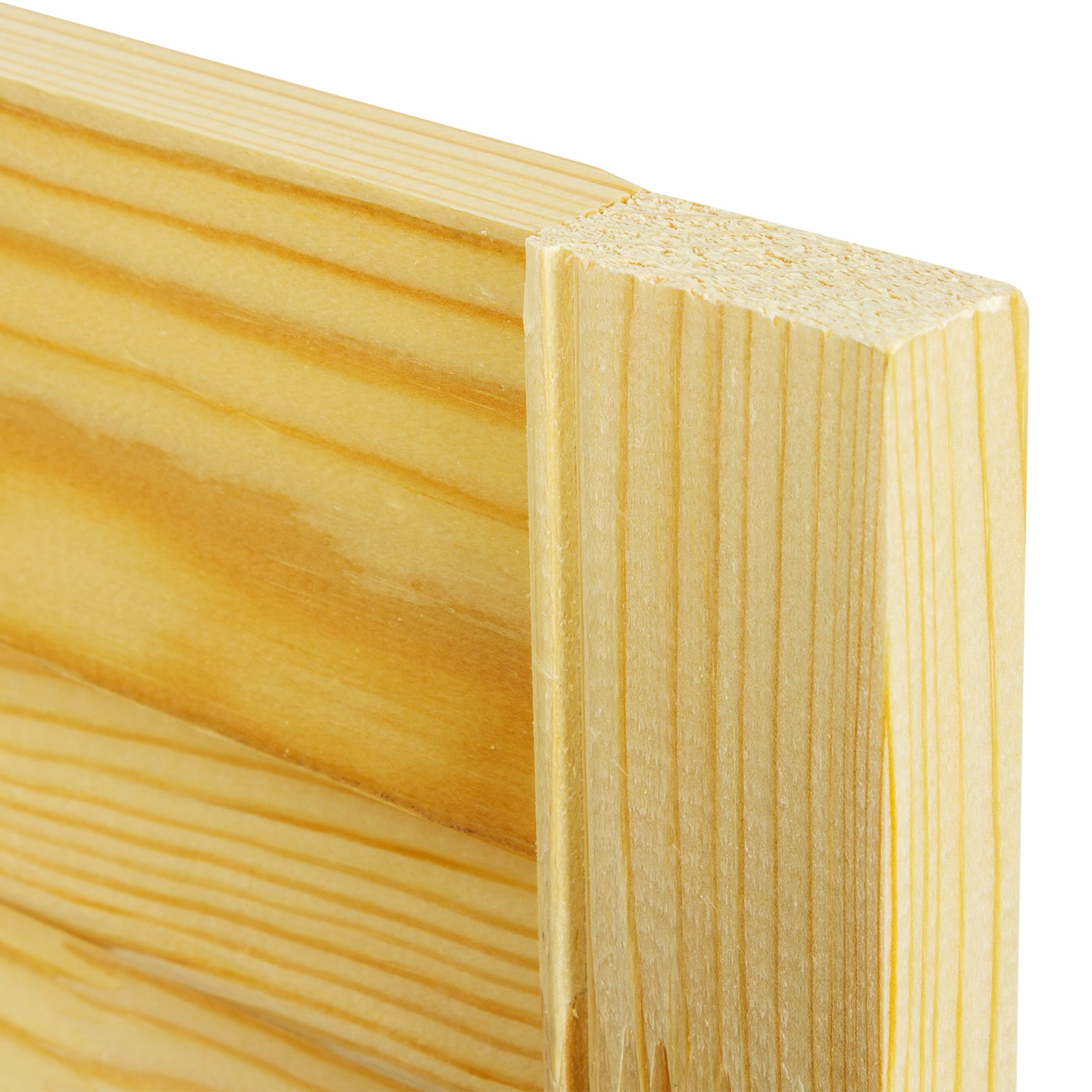 15312171 Дверка жалюзийная 1505х594х20 мм хвоя сорт А Santreyd  - Вид №2